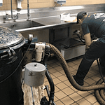 Grease Trap cleaning - Portable Machine